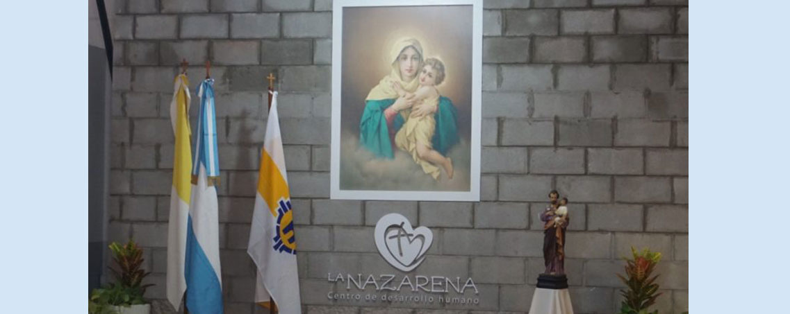 Inauguración del Centro de desarrollo humano “La Nazarena”