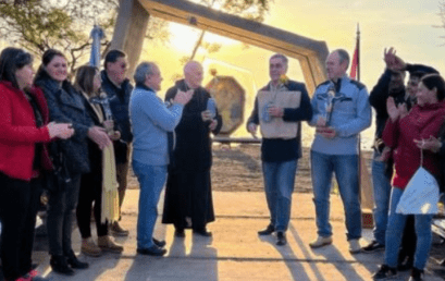 Una nueva ermita frente al Río Paraná