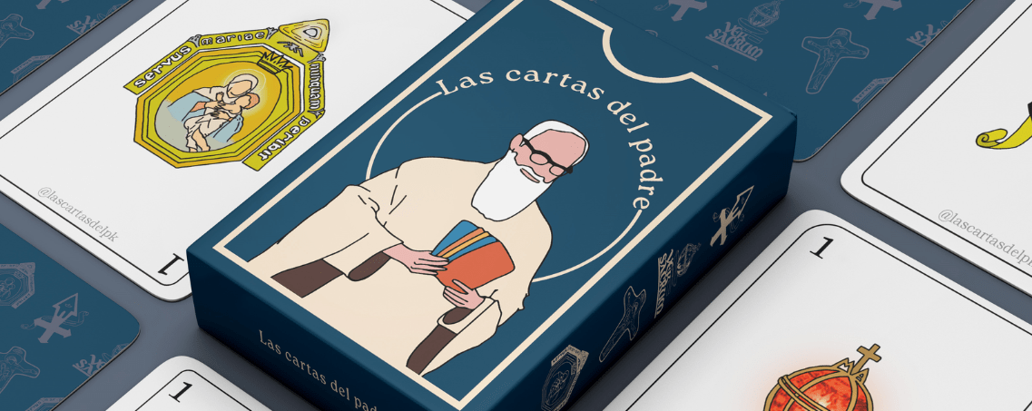 Las Cartas del Padre: Un mazo de cartas españolas con giro schoenstattiano